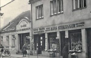 historische Ansicht des Geschäfts