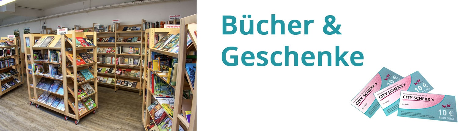 Bücher, Geschenke, Gutscheine, Cityschexxs Wolkersdorf,