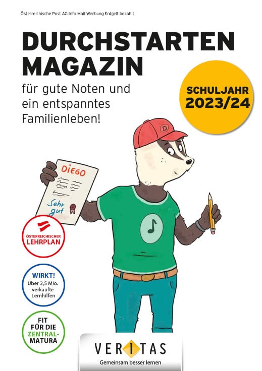 Durchstarten Magazin - Für gute Noten und ein entspanntes Familienleben. Schuljahr 2024/24